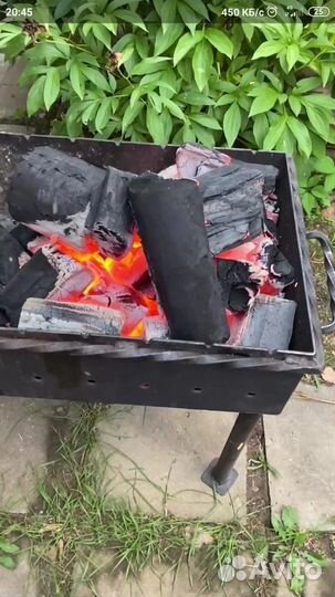 Уголь древесный для мангала