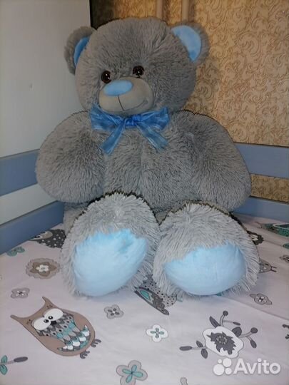 Мишка большой мягкий 1 м