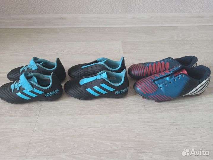 Бутсы (сороконожки) детские Adidas Predator