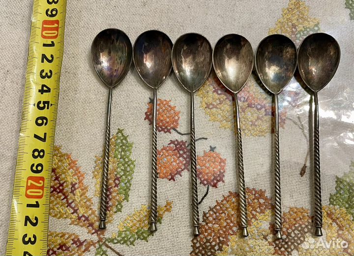 Набор чайных ложек СССР. Новый