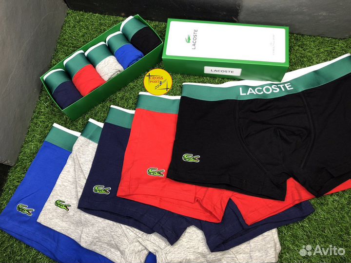 Трусы боксеры lacoste