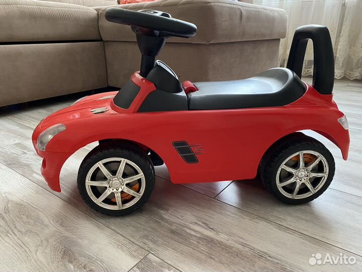 Машинка-каталка толокар mercedes