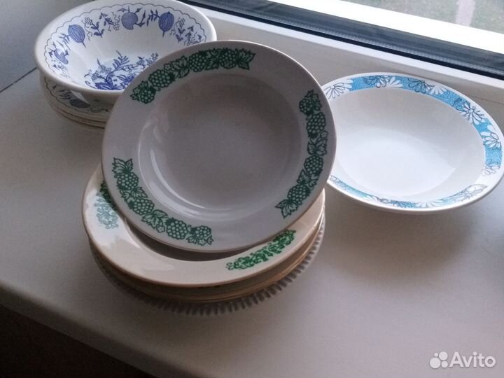 Тарелки зик конаково СССР