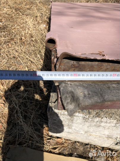 Ворота гаражные металлические бу