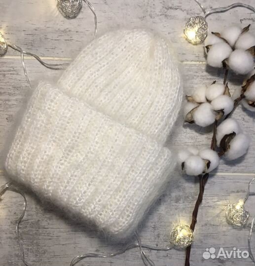 Шапка женская из мохера