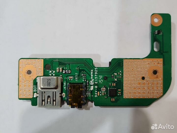 Плата с USB/SD/Audio от Asus X555L