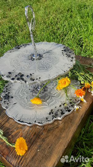 Фруктовница/этажерка из эпоксидной смолы