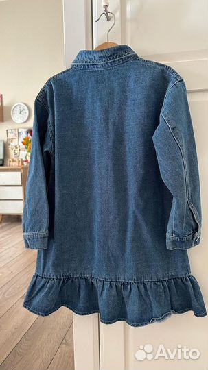 Джинсовое платье для девочки