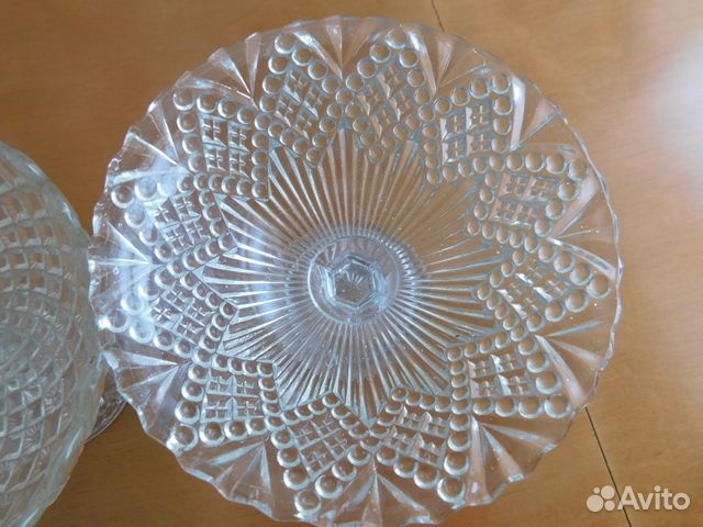 2 Антикварные,красивые, вазочки-креманки Мальцев