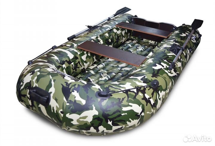 Лодка Инзер-280V нднд камуфляж