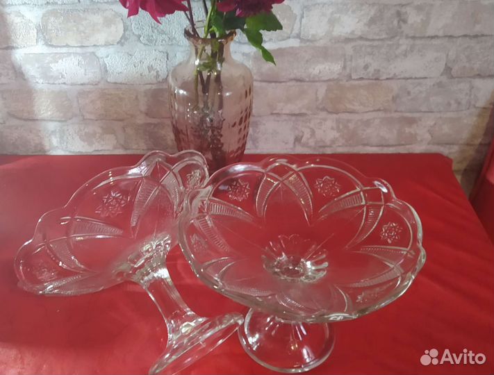 Фруктовницы парные 70-гг.Винтаж