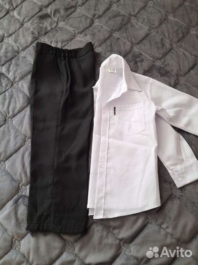 Рубашка белая и брючки