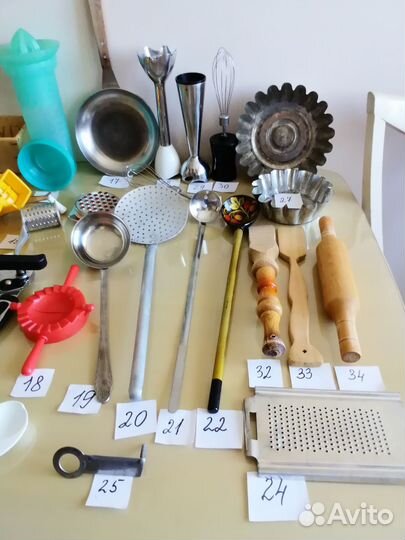 Кухонная утварь принадлежности СССР