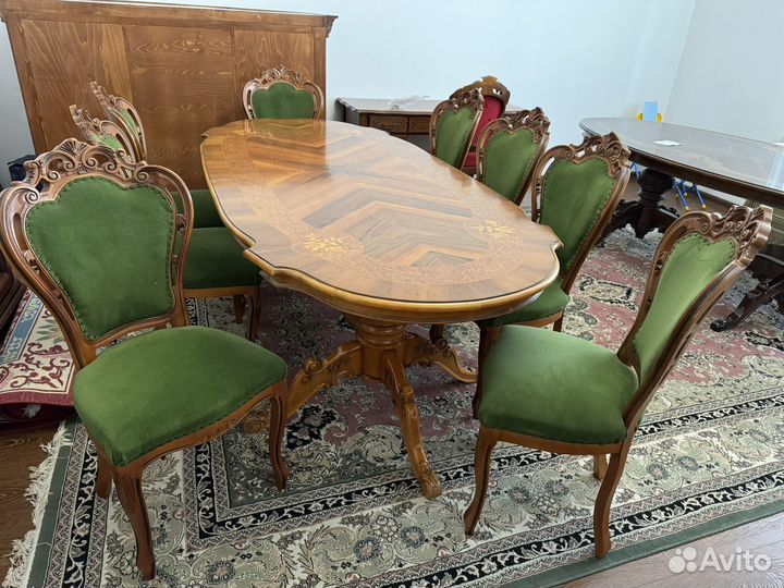 Стол и стулья джаконда румыния