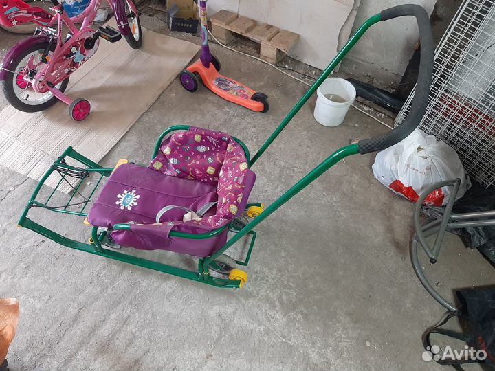 Сани с шасси