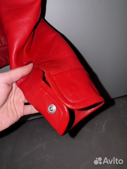 Кожаная куртка женская massimo dutti