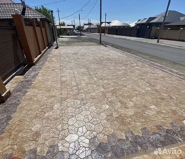 Укладка тротуарной плитки