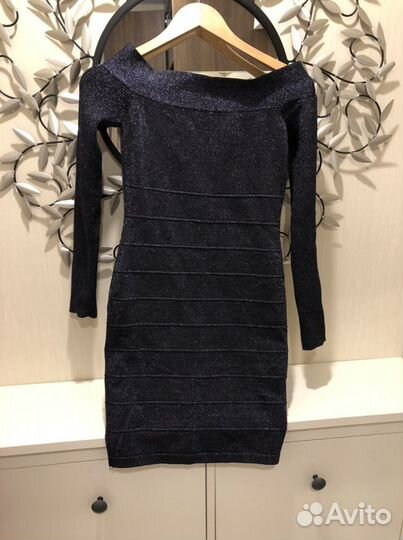 Платье с люрексом