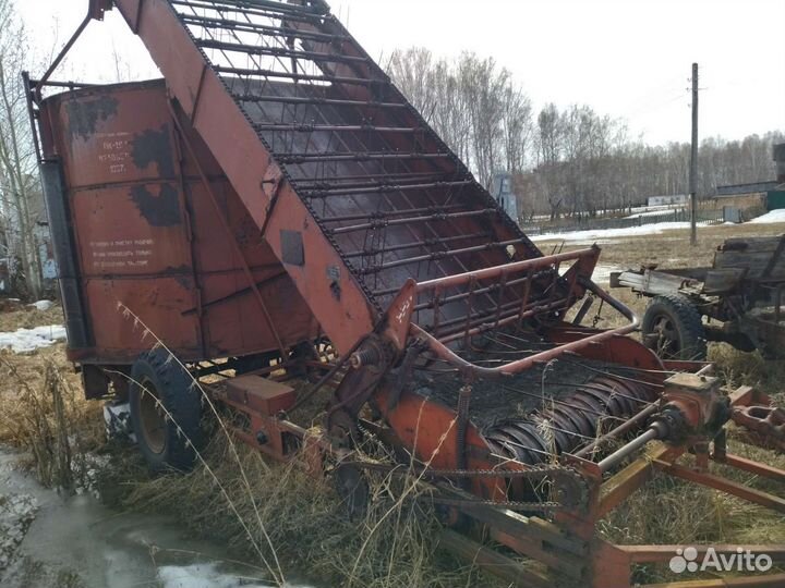 Пресс-подборщик Сызраньсельмаш ПК-1.6А, 1987