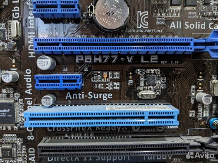 Материнская плата 1155, Asus P8H77- V rev. 2.00