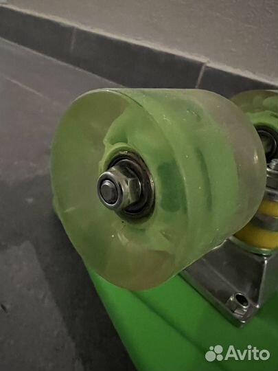 Пенни борд светящийся скейт с защитой