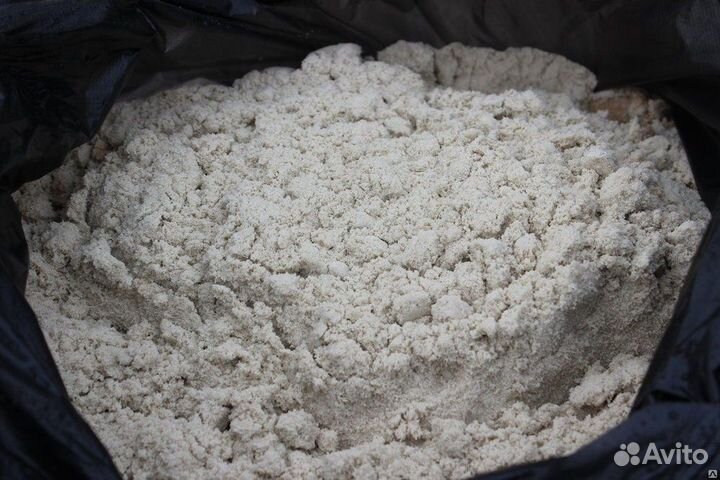 Белый песок для детей и песочниц