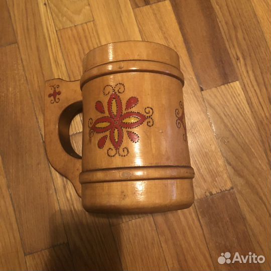 Деревянная кружка СССР