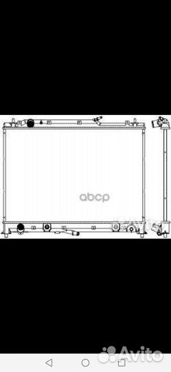 Радиатор охлаждения мазда сх9