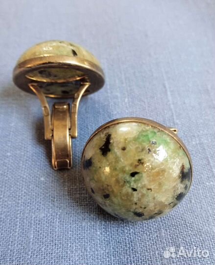 Запонки серебро СССР