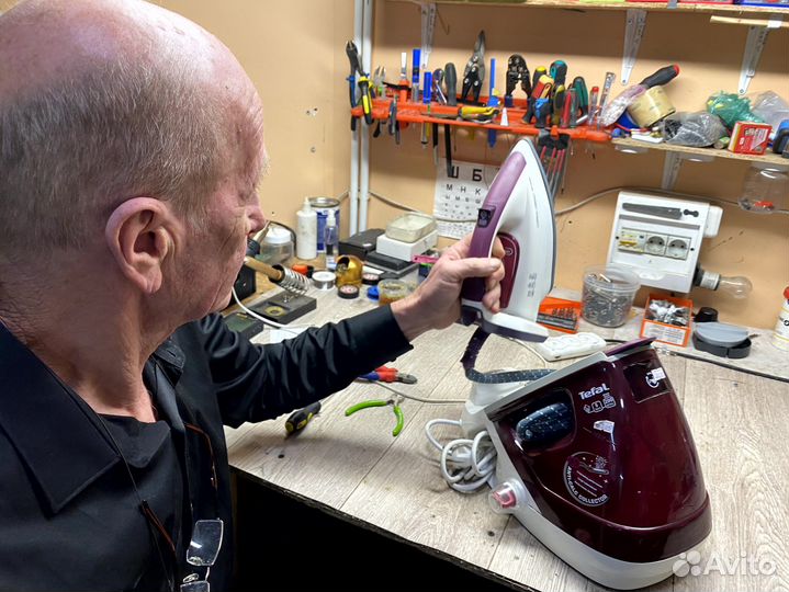 Ремонт утюгов и парогенераторов
