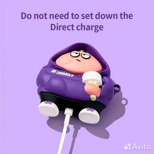 Силиконовый чехол для наушников Airpods Pro