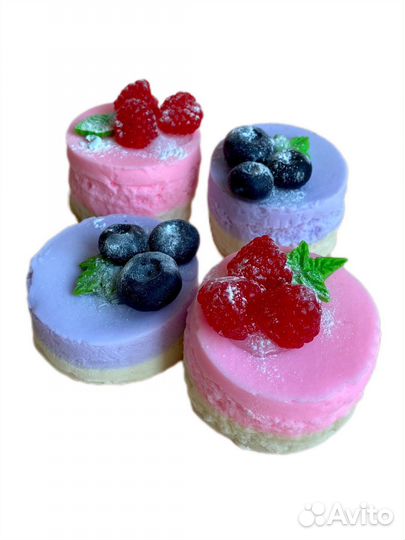 Мыло ручной работы пирожные