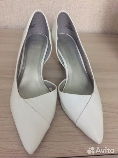 Туфли белые свадебные