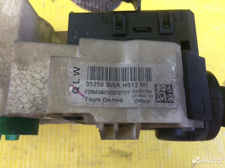 Переключатель подрулевой в сборе Honda CR-V 07-12г