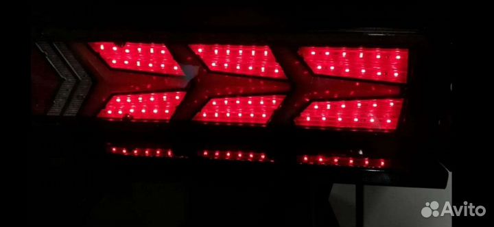 Фонарь задний Газель LED Диод 12В 2шт