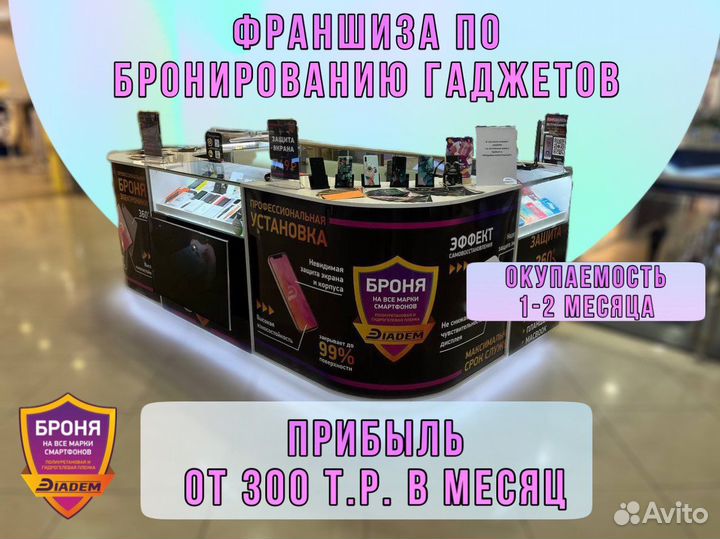 Франшиза Diadem- острова брони телефонов