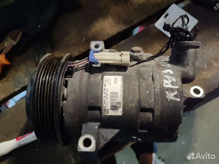 Компрессор кондиционера Chevrolet Aveo (T300)