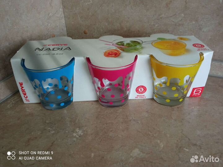 Набор стаканов Италия Cerve