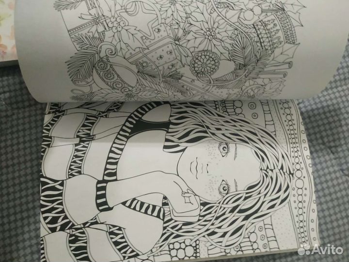 Раскраска антистресс Хюгге