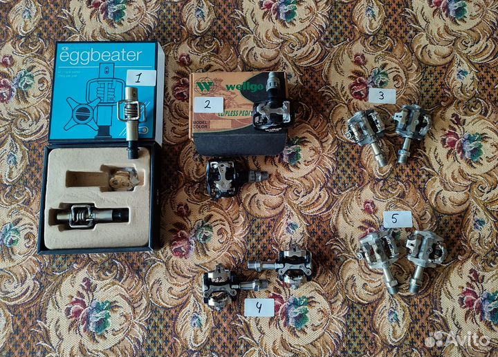 Педали разные для велосипеда