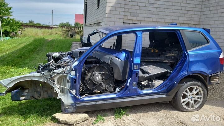 BMW X3 2.5 AT, 2007, битый, 200 000 км
