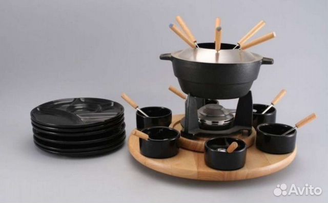 Фондю gipfel 29предм. Доставка и горючее в подарок