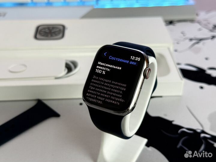 Apple Watch 8 45mm Stainless Steel (GPS+Cellular)