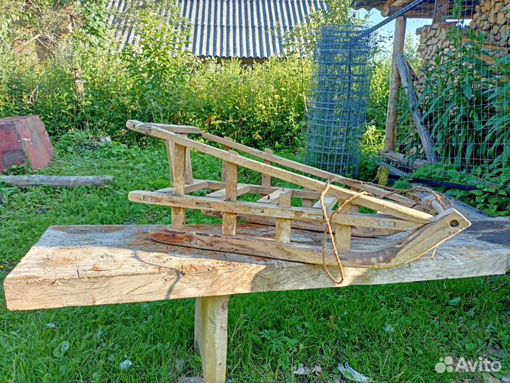 Старинные санки