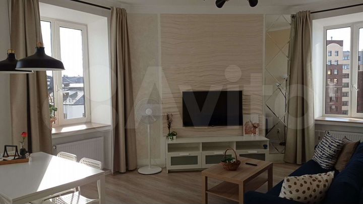 2-к. квартира, 45 м², 6/6 эт.