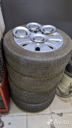 Литые диски r16 с Зимней резиной