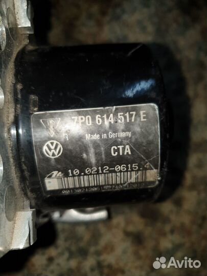 Блок ABS Фольксваген Туарег II 7P0907379E