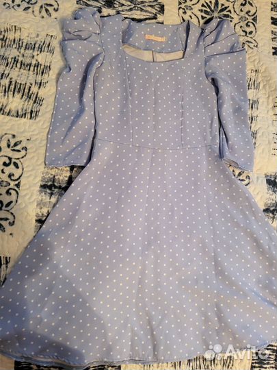 Платье в горошек