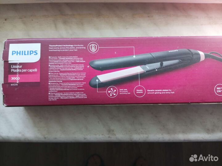 Выпрямитель для волос philips