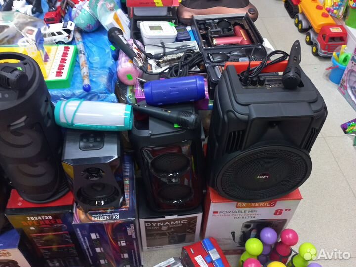 Колонка блютуз с микрофоном. - 30-40%